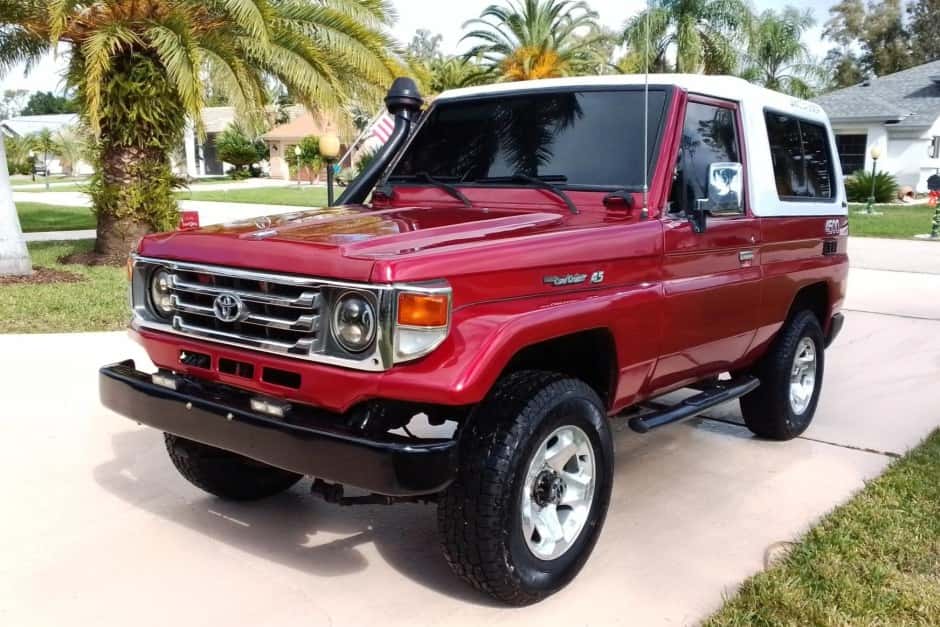 1995 Toyota Land Cruiser 70-Series sold for $25,000