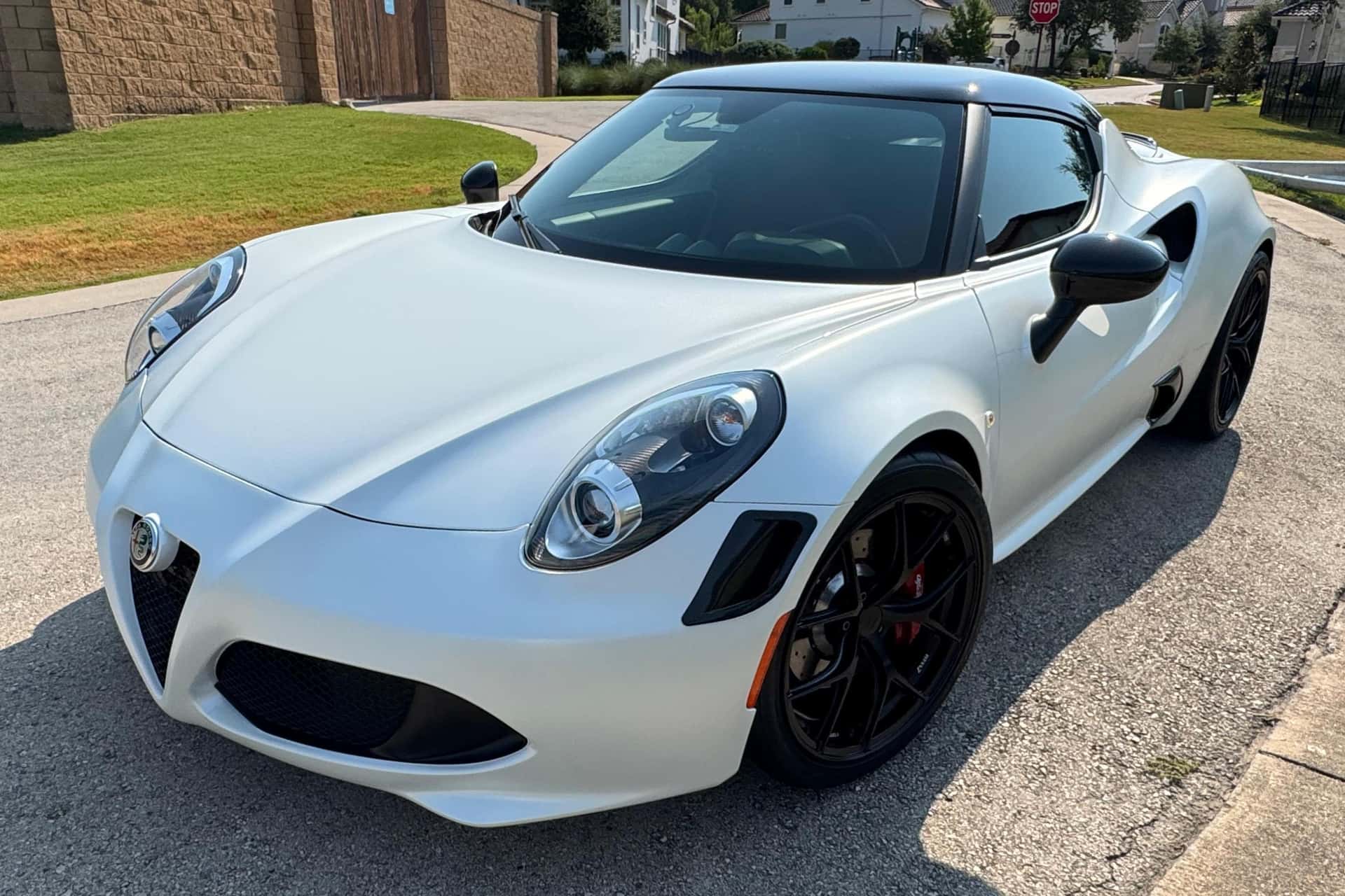 2018 Alfa Romeo 4C sold for $59,000