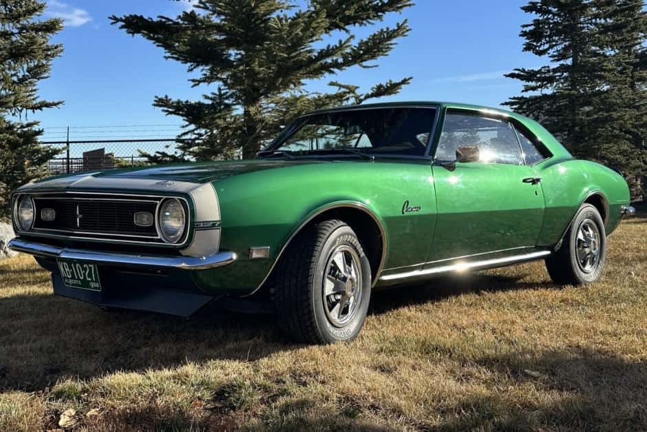 1968 Chevrolet Camaro (1st Generation – 1967-1969) sold for $22,000
