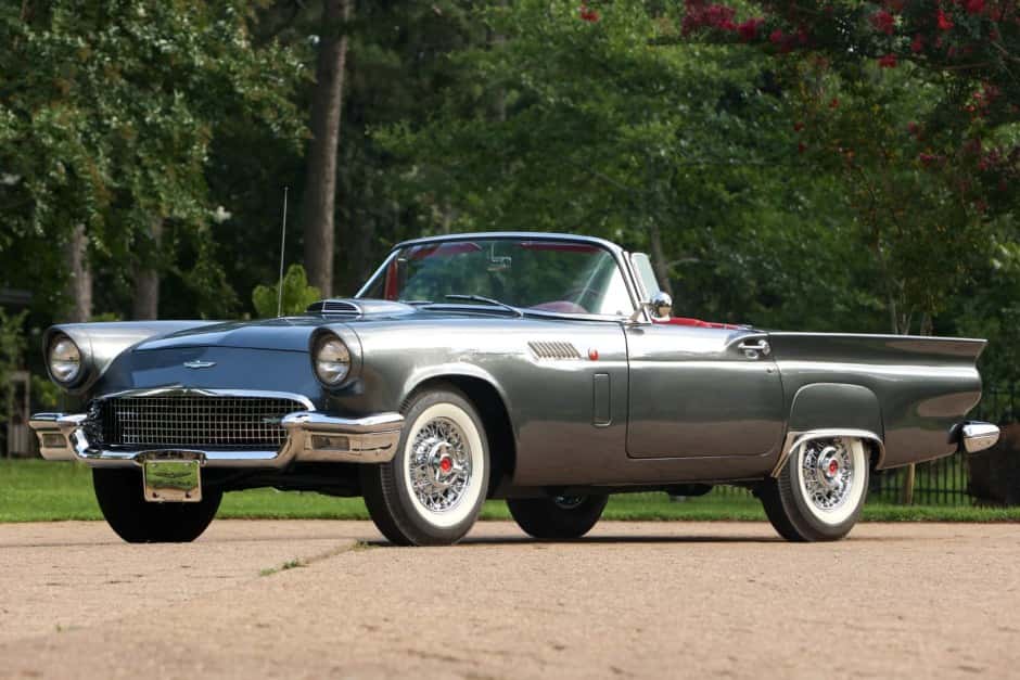 1957 Ford Thunderbird (1955-1957) sold for $106,000