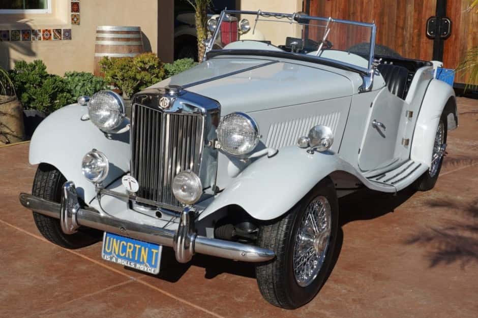 1953 MG TD sold for $12,277