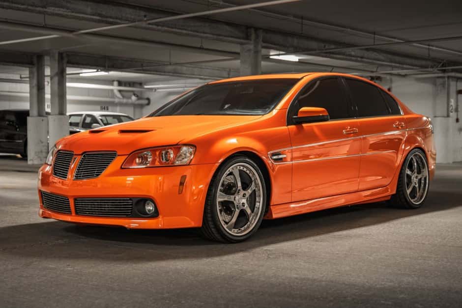 2008 Pontiac G8 sold for $22,750