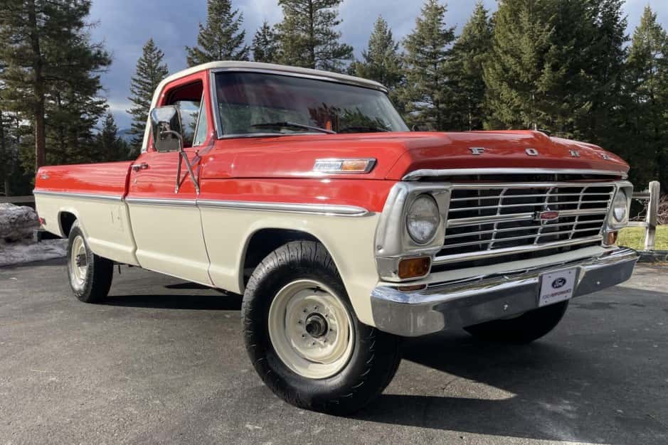 1968 Ford F-Series 1967-1972 sold for $27,250