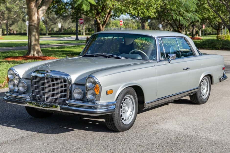 1970 Mercedes-Benz W111 Coupe & Cabriolet sold for $65,251