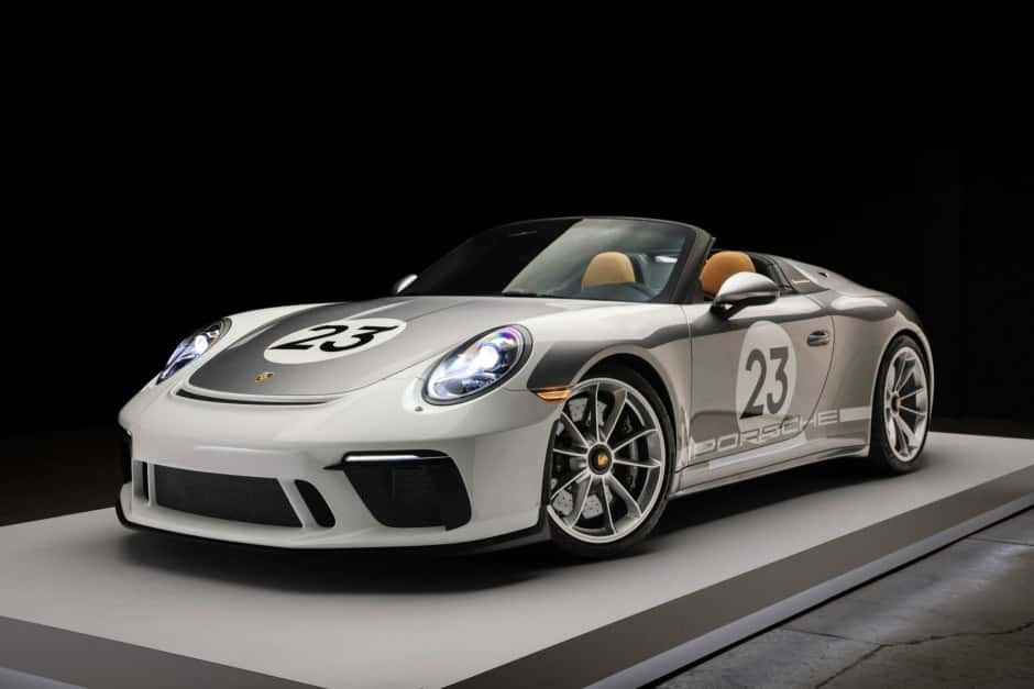 2019 Porsche 991 911 Speedster sold for $550,000
