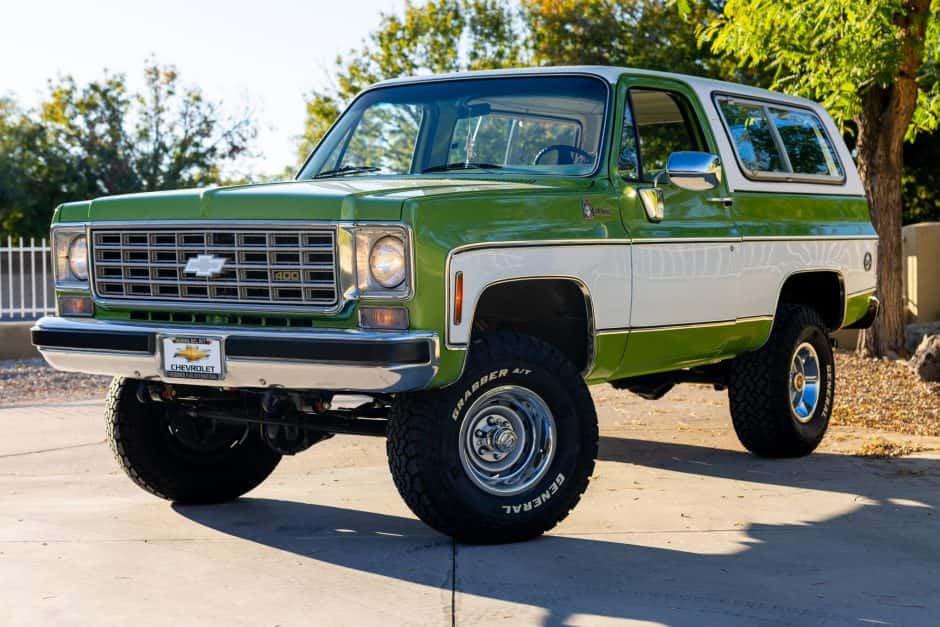 1976 Chevrolet K5 Blazer 1973-1991 sold for $58,000