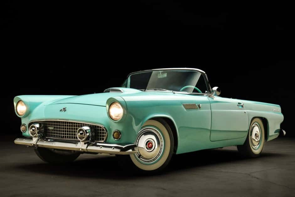 1955 Ford Thunderbird (1955-1957) sold for $23,500