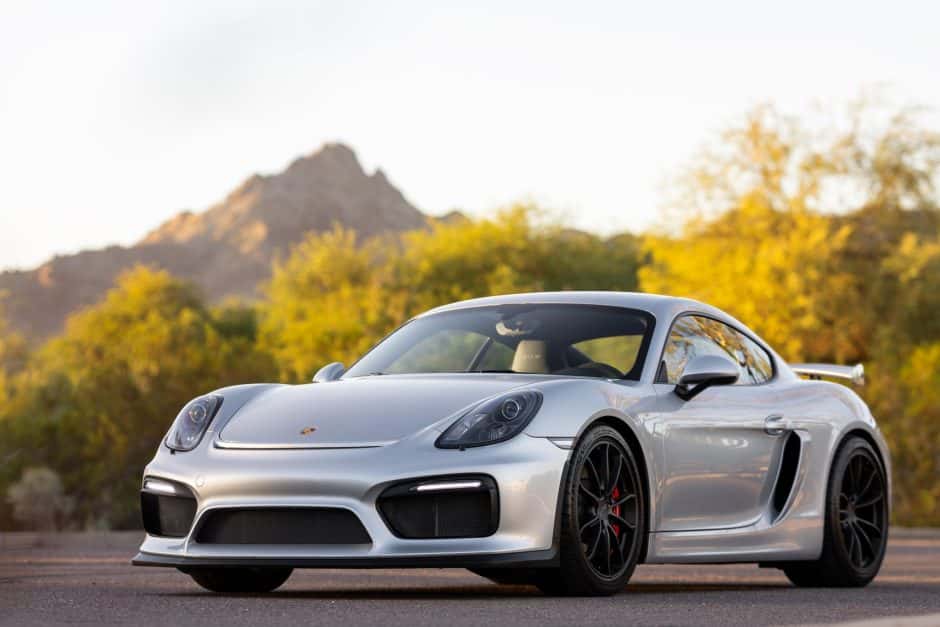 2016 Porsche Cayman GT4 sold for $93,981