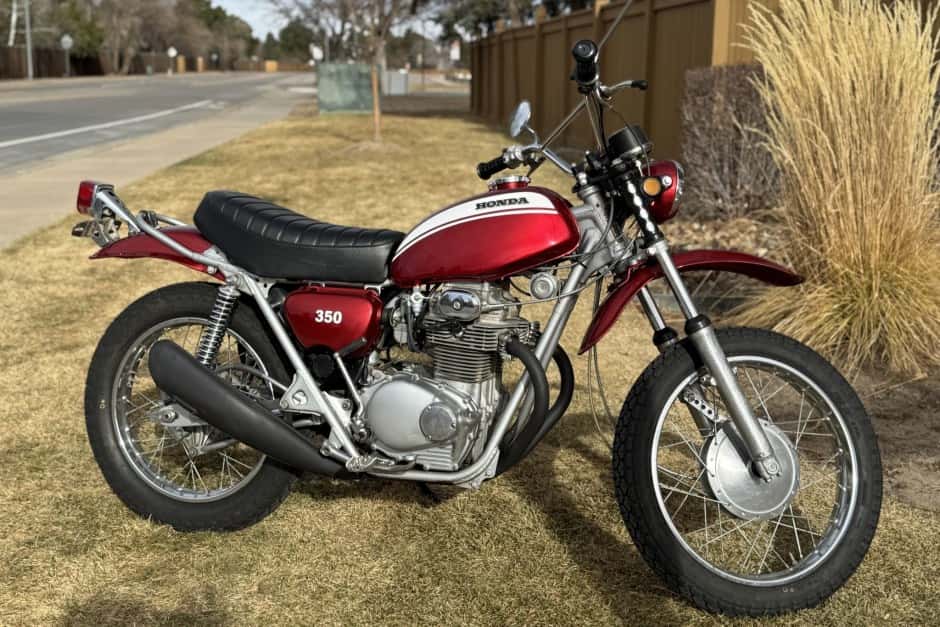 1971 Honda SL Motosport sold for $5,200