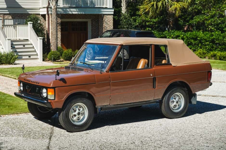 1973 Land Rover Range Rover Classic sold for $35,500
