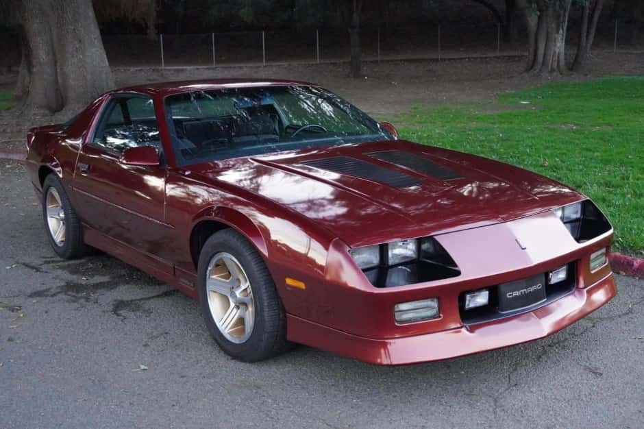 1989 Chevrolet Camaro (3rd Generation – 1982-1992) sold for $20,750