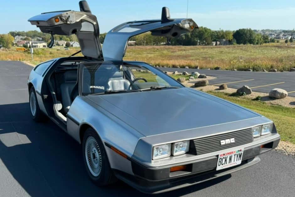 1981 DeLorean DMC-12 sold for $61,985