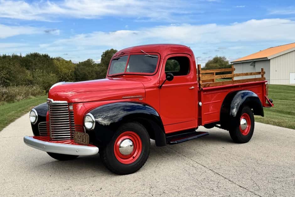 1947 International Harvester Pickup sold for $29,500