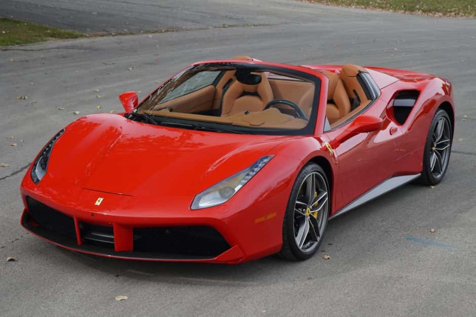 2019 Ferrari 488 sold for $253,000