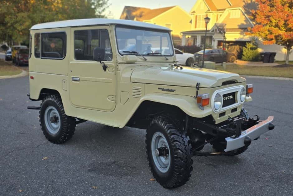 1978 Toyota Land Cruiser FJ40 sold for $39,000