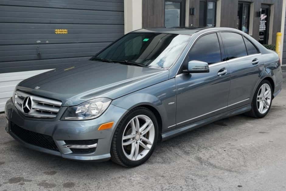 2012 Mercedes-Benz W204 C-Class sold for $6,400