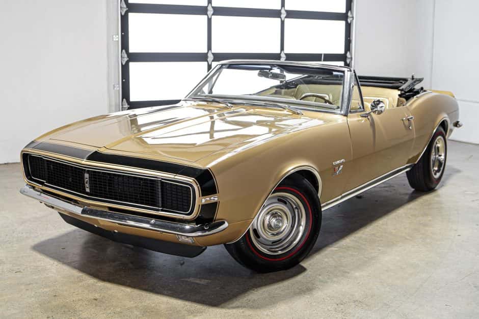 1967 Chevrolet Camaro (1st Generation – 1967-1969) sold for $57,500