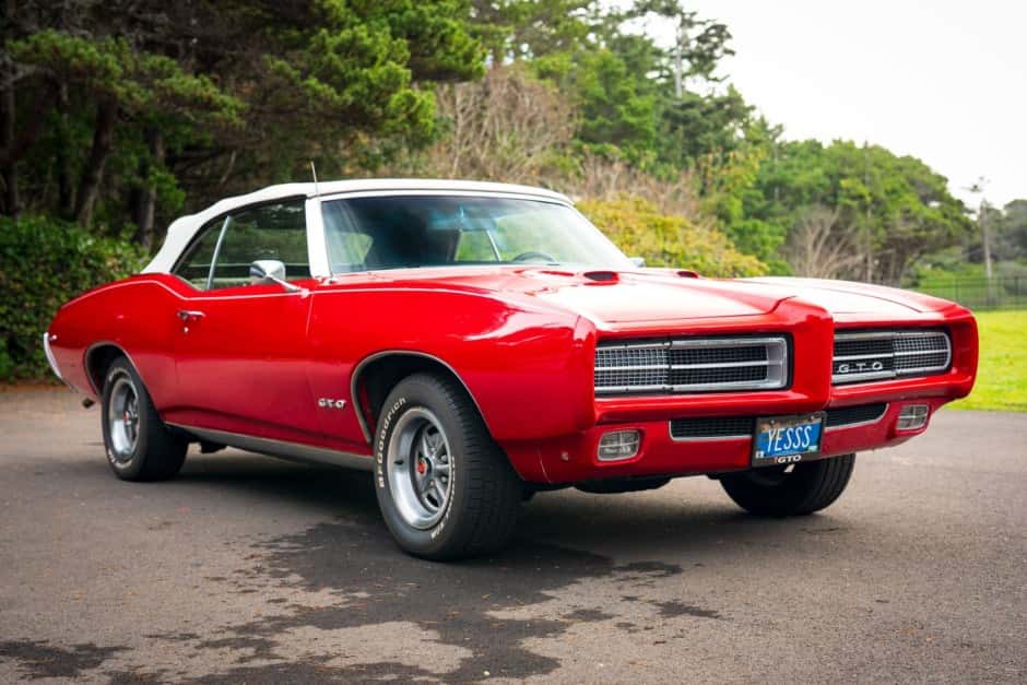 1969 Pontiac GTO (1968-1972) sold for $31,609