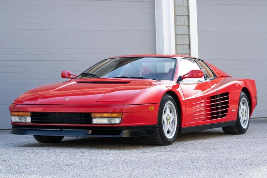 1989 Ferrari Testarossa sold for $235,000