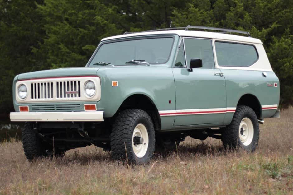 1974 International Harvester Scout II sold for $98,000