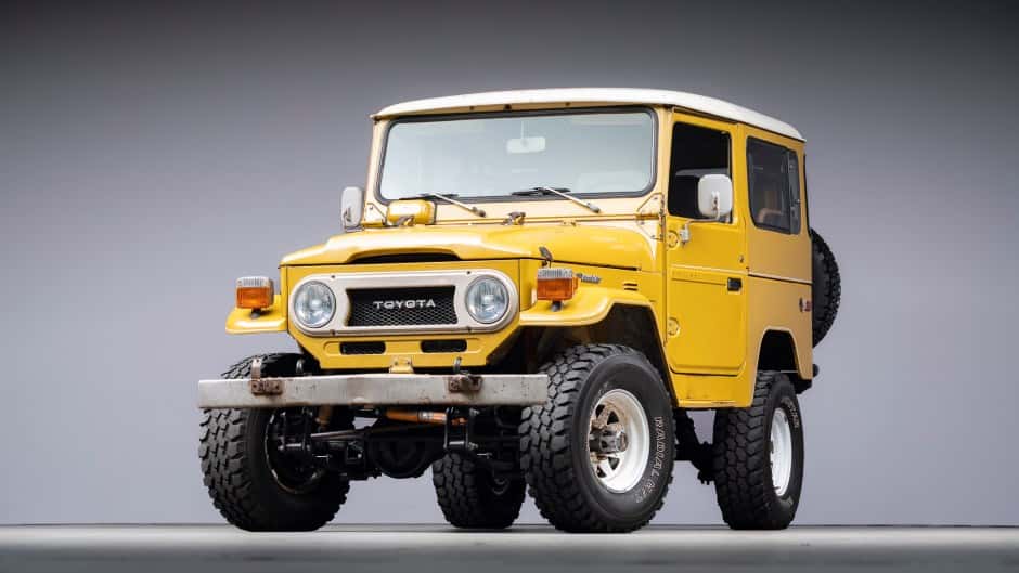 1978 Toyota Land Cruiser FJ40 sold for $27,500