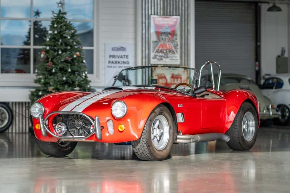 0 Shelby Cobra Replica sold for $33,500