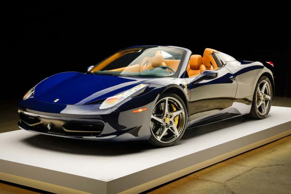 2013 Ferrari 458 sold for $350,000