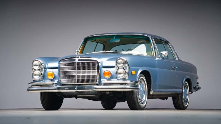 1971 Mercedes-Benz W111 Coupe & Cabriolet sold for $110,282