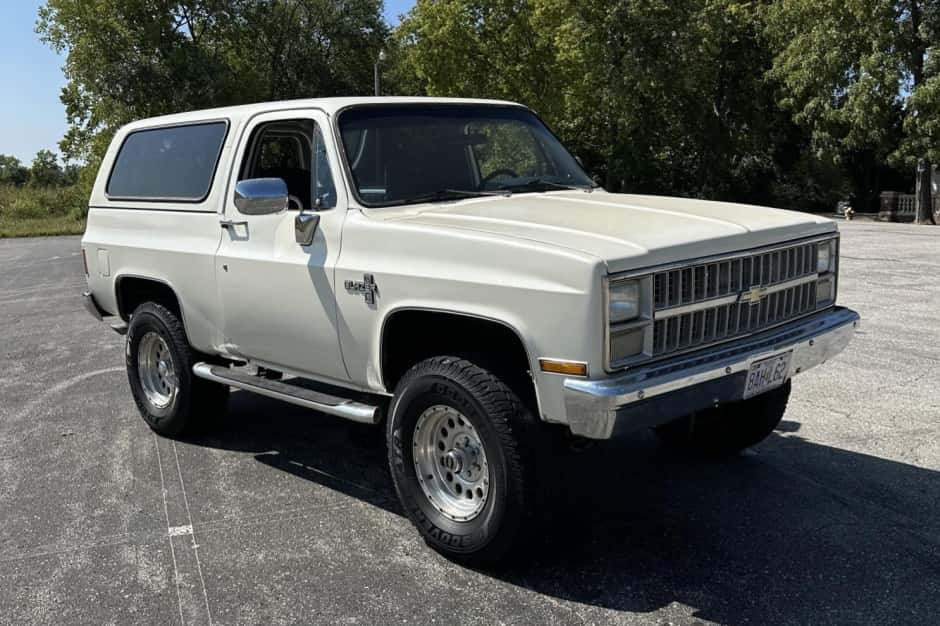 1982 Chevrolet K5 Blazer 1973-1991 sold for $22,000