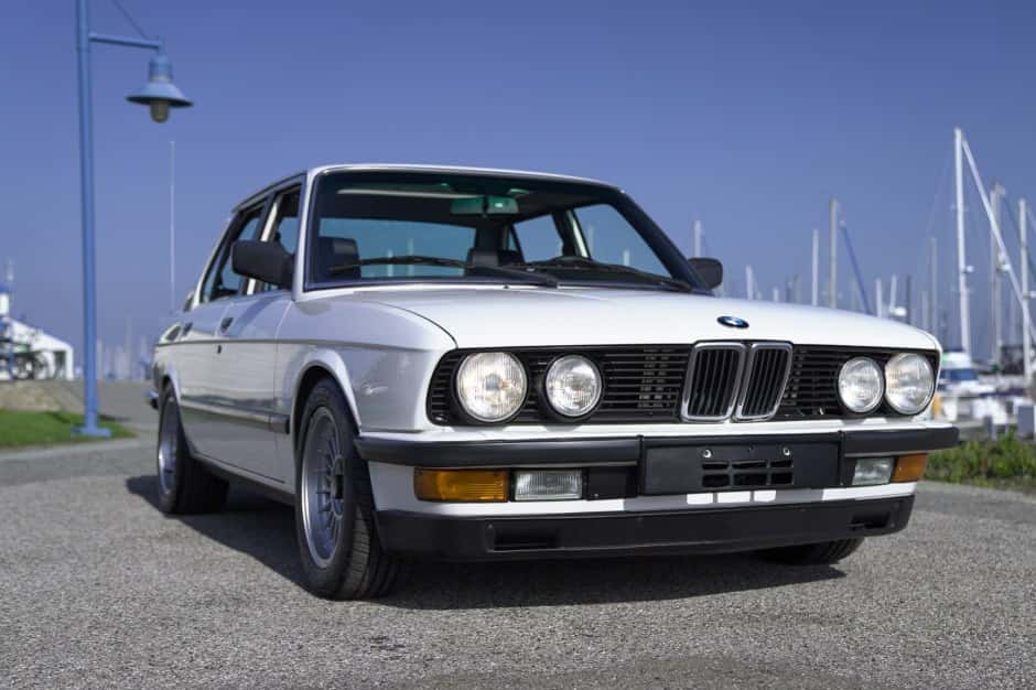 1987 BMW E28 5-Series sold for $21,500