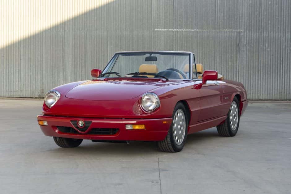 1991 Alfa Romeo 105/115 Spider Series 4 sold for $11,250