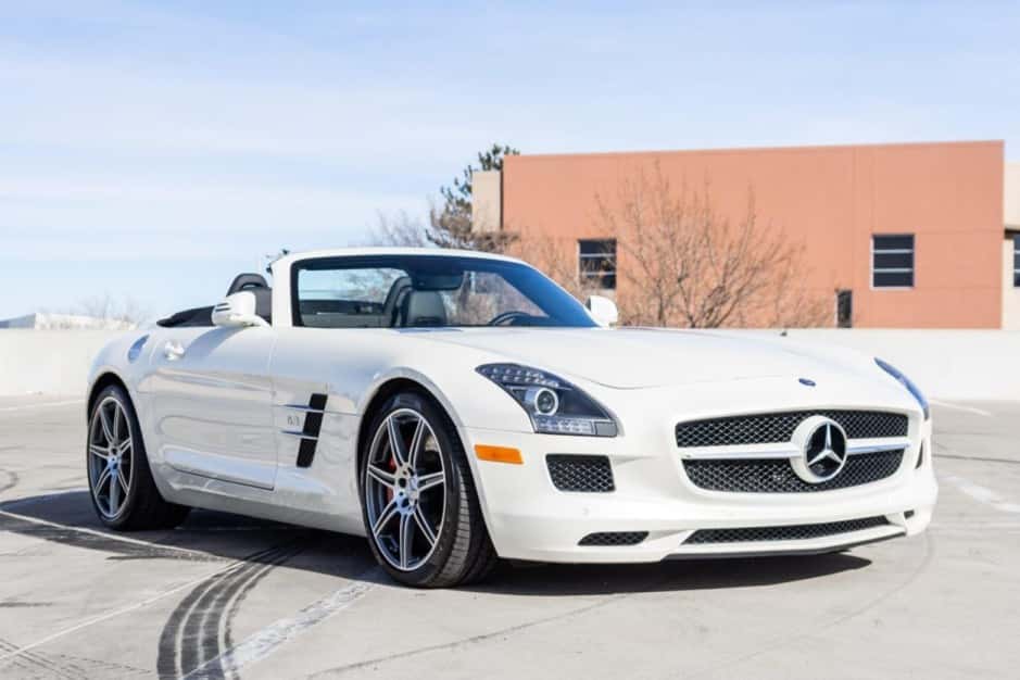 2012 Mercedes-Benz SLS AMG sold for $132,500