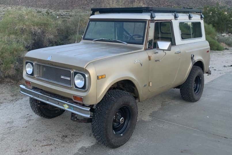 1970 International Harvester Scout 800A sold for $35,000