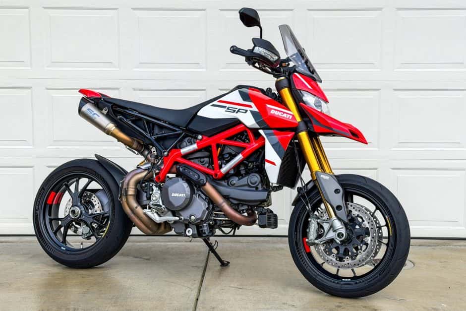 2022 Ducati Hypermotard sold for $13,123