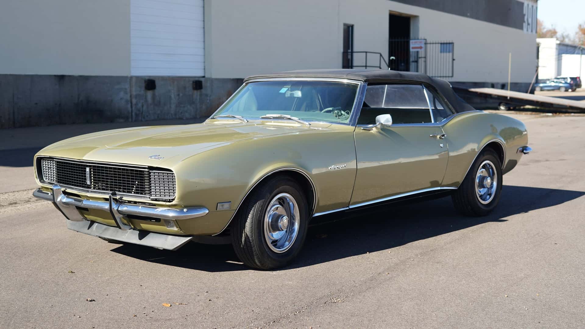 1968 Chevrolet Camaro Convertible Project Car sold for $17,063