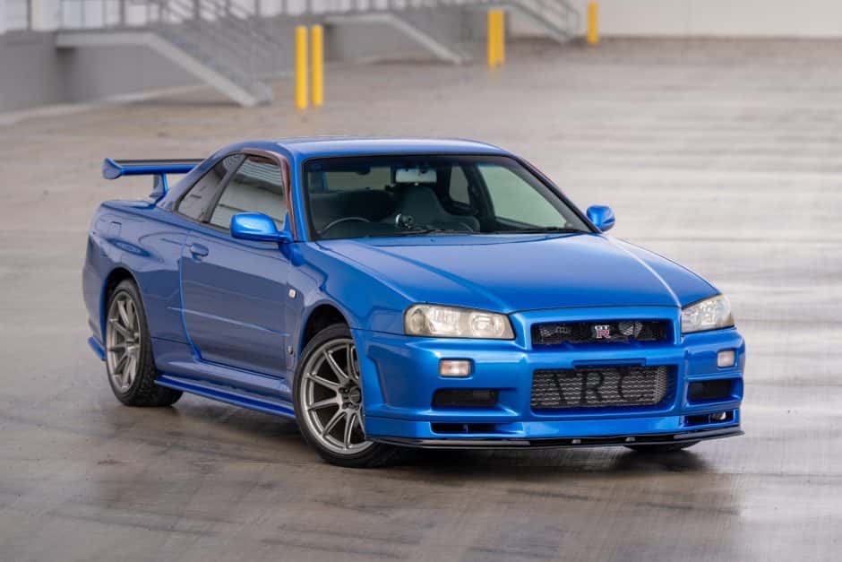1999 Nissan R34 Skyline sold for $140,000