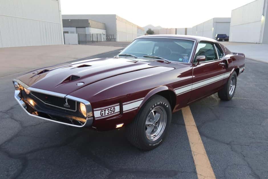 1969 Shelby Mustang GT350 & GT500 sold for $83,569