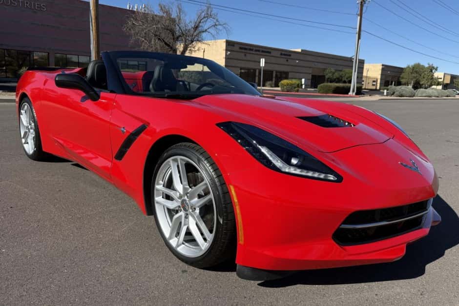2014 Chevrolet Corvette C7 Stingray Convertible sold for $38,250