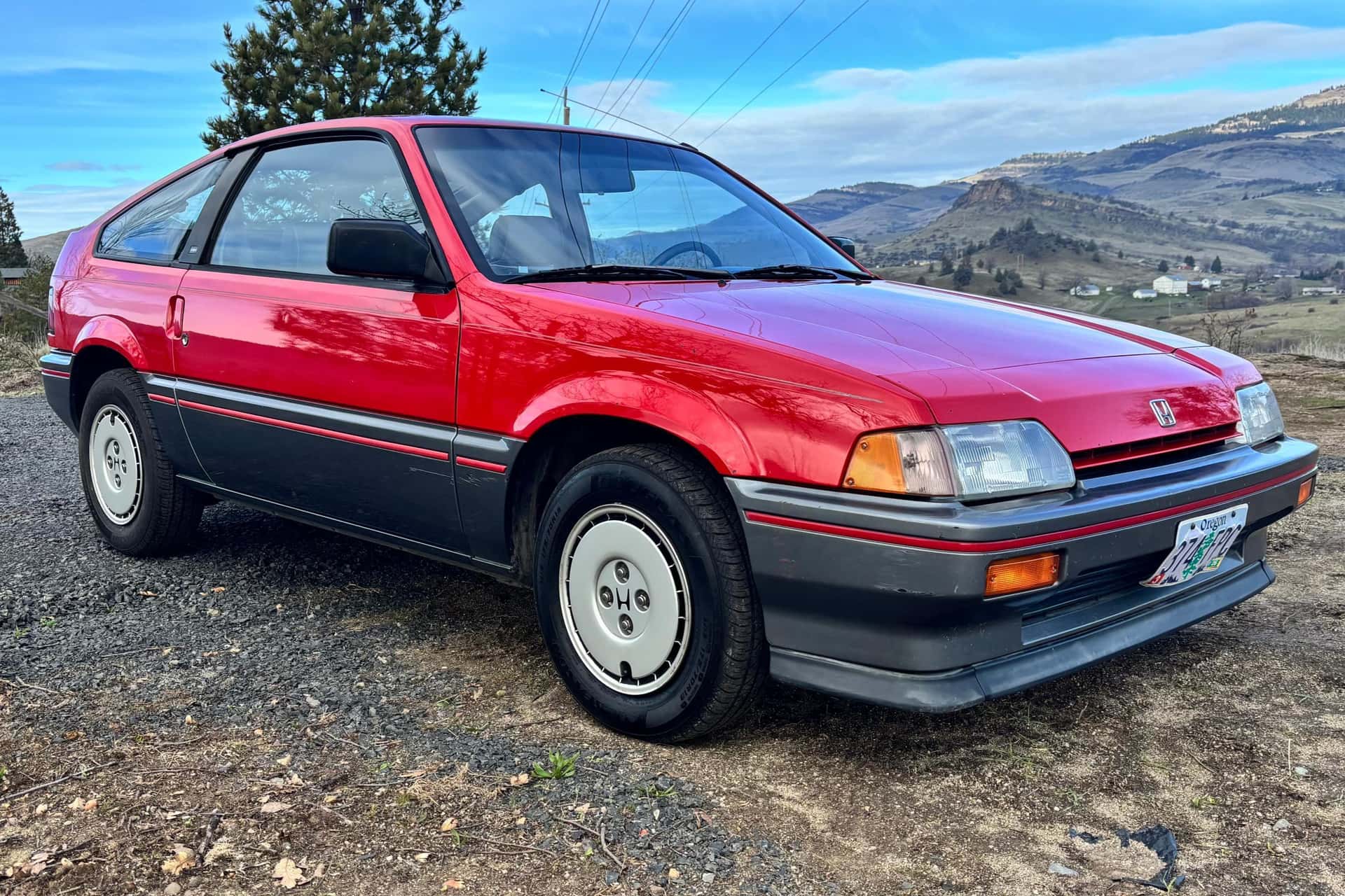 1986 Honda CRX sold for $7,100