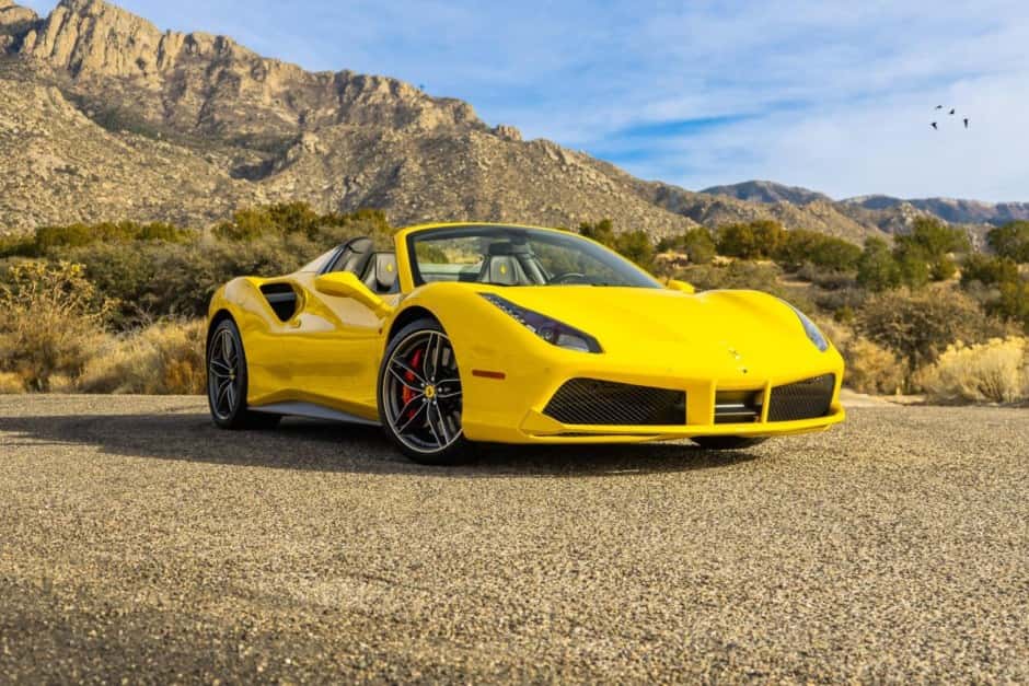 2017 Ferrari 488 sold for $276,000