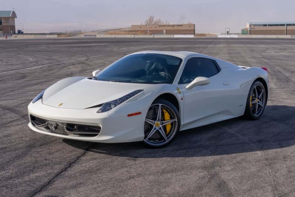 2012 Ferrari 458 sold for $270,000
