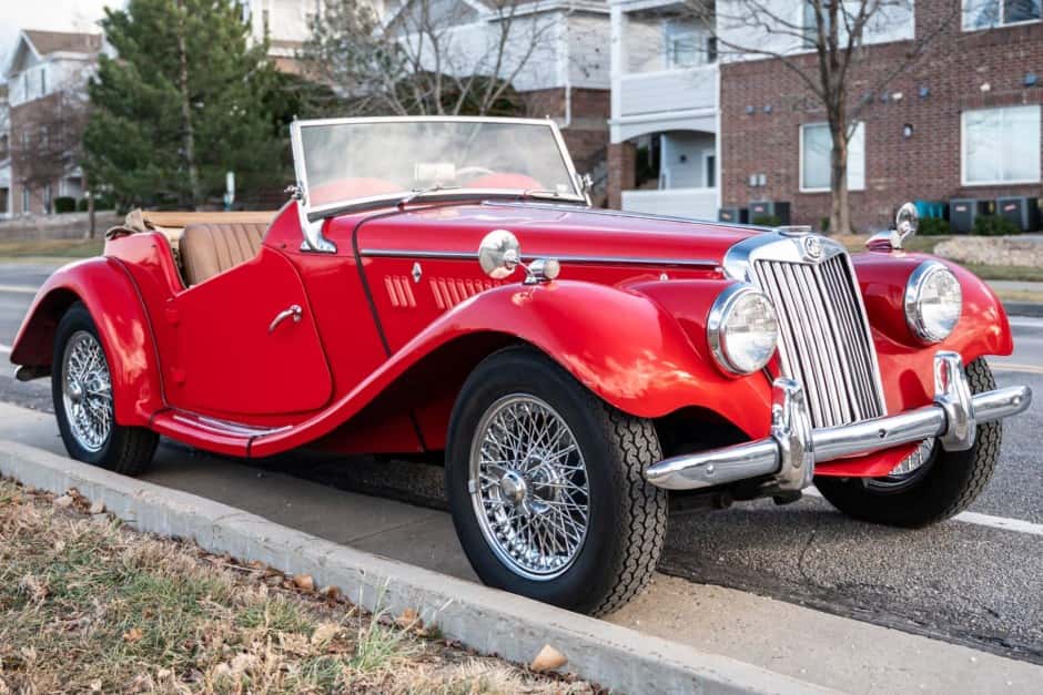1954 MG TF sold for $12,750