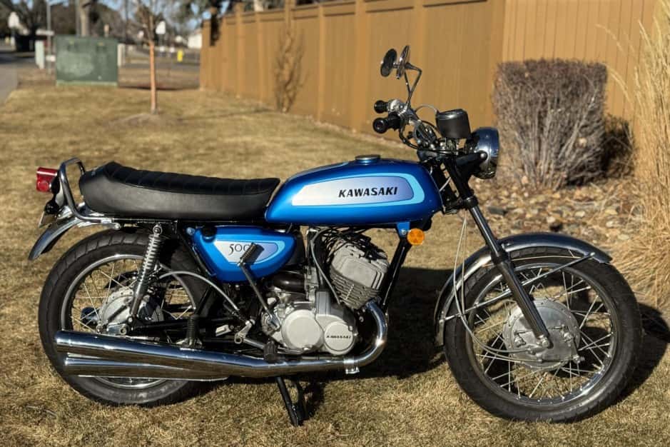 1971 Kawasaki H1 Mach III sold for $10,750
