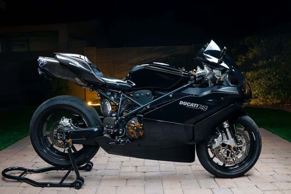 2006 Ducati 749 sold for $6,202