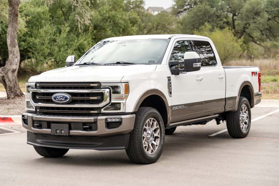 2020 Ford Super Duty 2017-2022 sold for $57,500