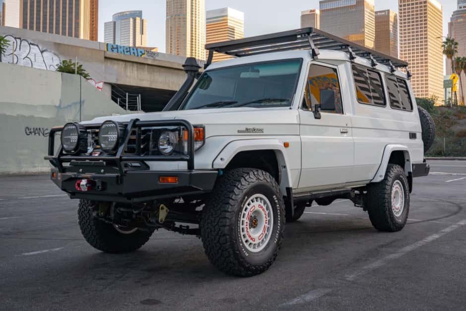 1996 Toyota Land Cruiser 70-Series sold for $72,000