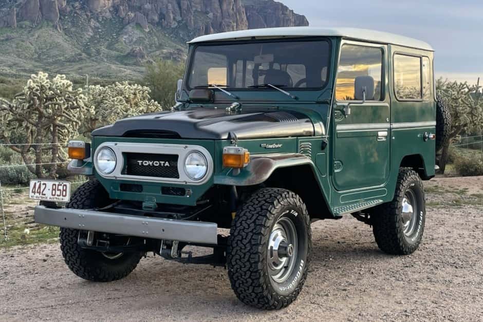 1978 Toyota Land Cruiser FJ40 sold for $36,500