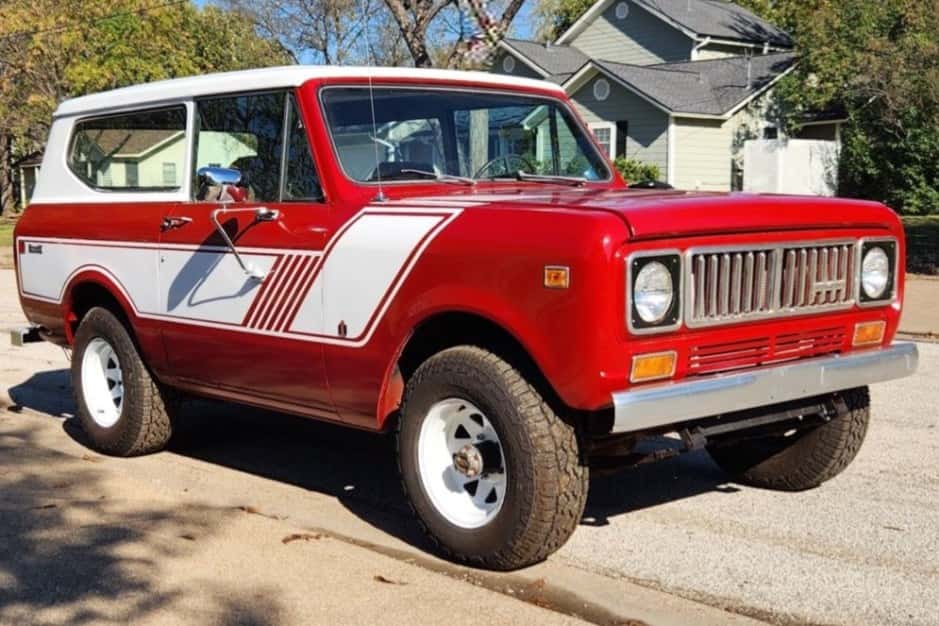 1975 International Harvester Scout II sold for $26,250