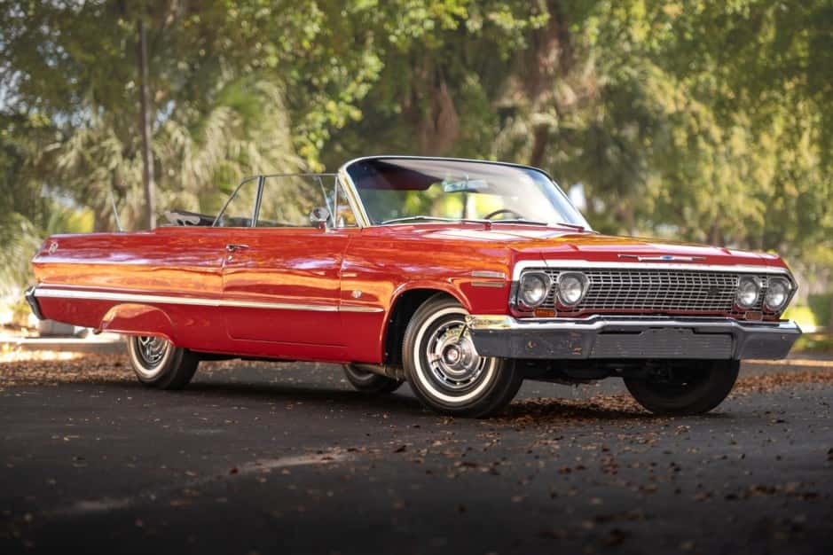 1963 Chevrolet Impala (1961-1964) sold for $62,000