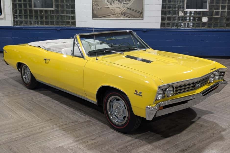 1967 Chevrolet Chevelle sold for $43,500